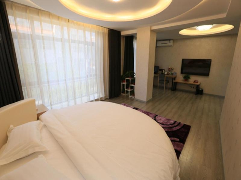 Thank Inn Chain Hotel Gansu Jiuquan Suzhou District Bell And Drum Tower Esterno foto